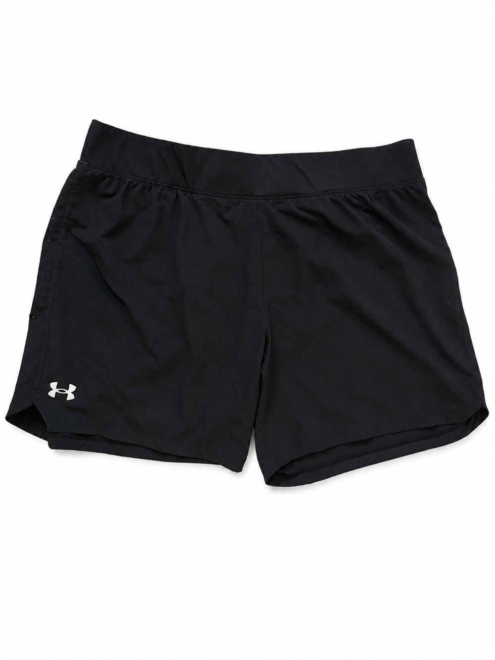 Under Armour SpeedPocket Running Shorts Black Men’s XXL Fitted Zip Pocket